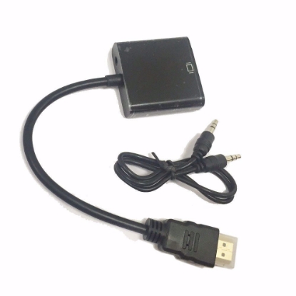 Picture of ADAPTOR HDMI > VGA + 3.5MM JACK ,VA364-BU, 51758