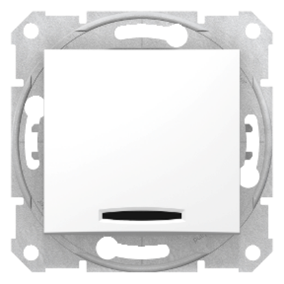 Picture of INTRERUPATOR ST  LED SCARA  ALB SEDNA,SDN1500121 ABS F RAMA
