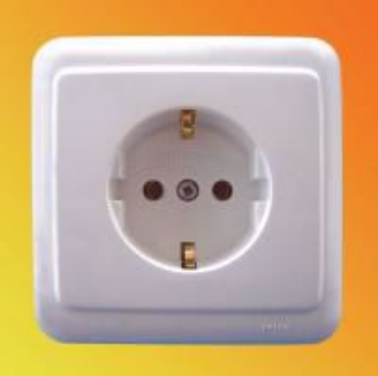 Imagine PRIZA ST SIMPLA 2P+E 16A 250V ALB STANDARD PBS 45952 N-05826