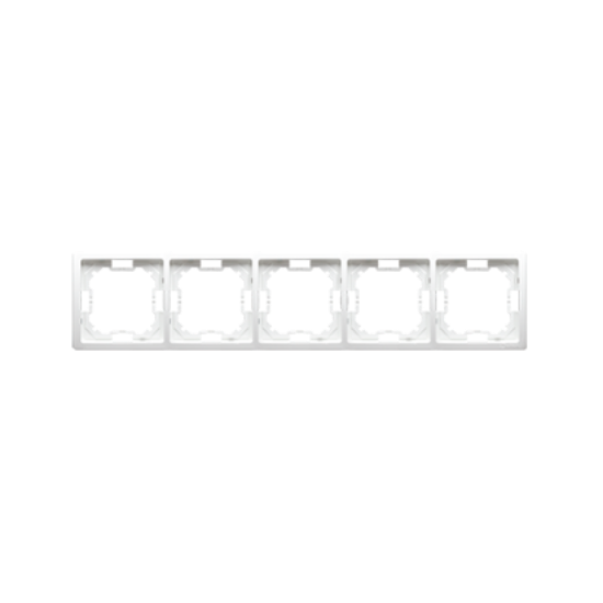 Imagine RAMA ORNAMENT CVINTUPLA  ALB SIMON BASIC STANDARD,BMR5/11 ,5 MODULE,