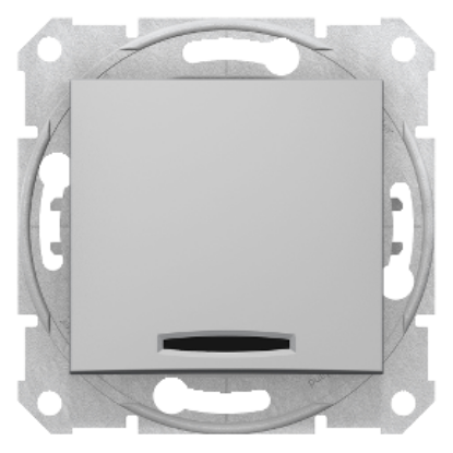 Picture of INTRERUPATOR ST  LED SIMPLU ALUMINIU SEDNA,SDN1400160 F RAMA