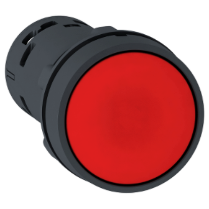 Picture of BUTON C-DA FI22 ROSU  0ND+1NI  XB7NA42