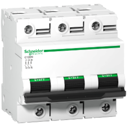 Picture of DISJUNCTOR 3P C125A 10KA        C120N  A9N18369