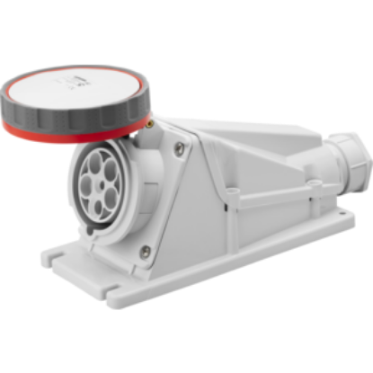 Picture of PRIZA FIXA PT 3P+N+T125A 400V IP67,      ,90GRD,GW  62535