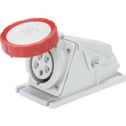 Picture of PRIZA FIXA PT 3P+N+T 16A 400V IP67, 6H, 90GRD, GW  62505