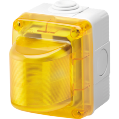 Picture of LAMPA INDICATOARE 230VAC E14 GALBEN IP55 GW 27417