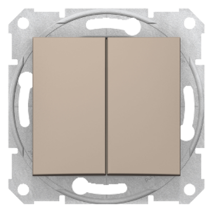Picture of INTRERUPATOR ST DUBLU  TITAN SEDNA,SDN0300168 F RAMA