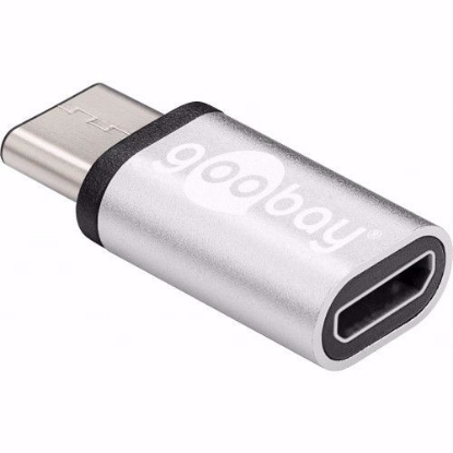 Imagine ADAPTOR USB 3.1 TIP C TATA LA MICRO USB B MAMA OTG, CARCASA ALUMINIU 56636