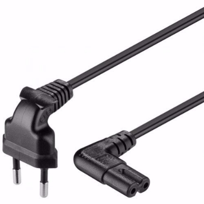 Picture of CABLU ALIMENTARE EURO 1.5M(2*0.75MM) 90GR PC 104S-BK/1,5-BU 97348