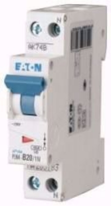Picture of DISJUNCTOR 1P+N C 20A  4.5KA 1MD PLN4-C20/1N 263301