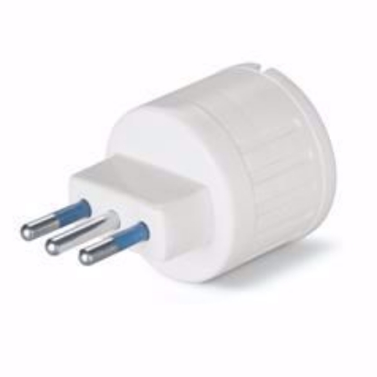 Picture of ADAPTOR 16A 230V 2P+E, STD ITALIAN / STD GERMAN, DUAL ,144.451 ,SCAME