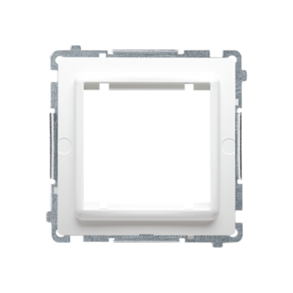 Picture of ADAPTOR FIXARE CU GHEARE APARATE45*45MM ALB BASICK45/BASIC MODUL,BMA45M/11