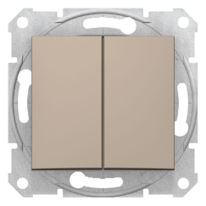 Picture of INTRERUPATOR ST SCARA DUBLU TITAN SEDNA,SDN0600168 F RAMA