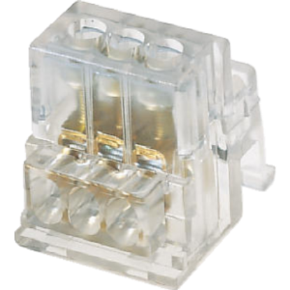 Picture of BLOC CONEXIUNI 1P 160A MAXIM 2*16+9*6MMP TRANSPARENTE GW  44675