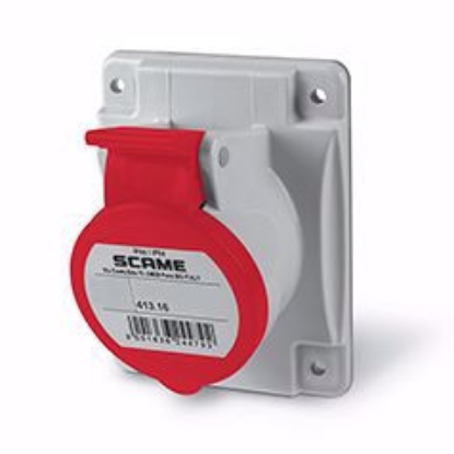 Picture of PRIZA FIXA ST 3P+N+T 16A 400V IP44 413.1667 SCAME