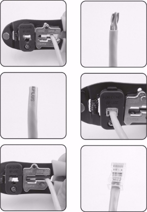 Picture of CLESTE SERTIZAT MUFE RJ45 YT-2242