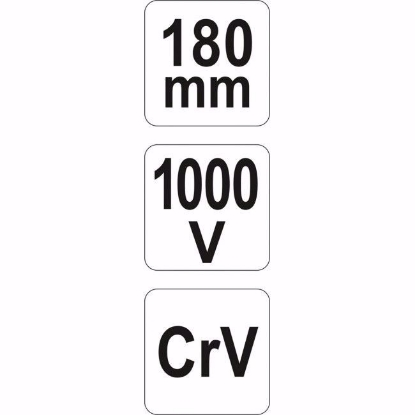 Picture of PATENT UNIVERSAL 180MM , CRV ,VDE, 1000V , YT-21152