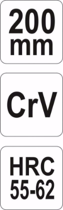 Picture of PATENT UNIVERSAL 200MM , CRV , HRC55-62 ,YT-6602