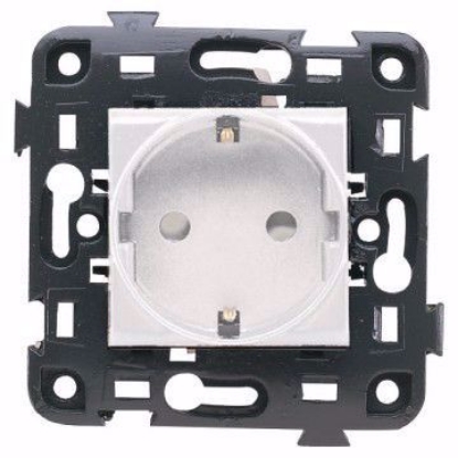 Picture of PRIZA ST SIMPLA 2P+E 16A 250V ALB GW 34201 STD GERMAN