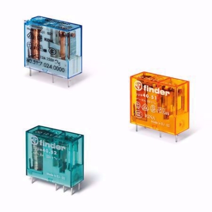 Imagine RELEU MINIATURA 230VAC 2NI/ND 8A SERIA 40.52 FI405282300000( SOCLU 95.05.SMA)