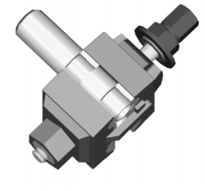 Picture of CLEMA DERIVATIE CDD 45 CU DINTI - 45A - PENTRU  CONDUCTOR  IZOLAT