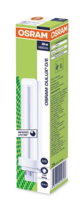 Picture of BEC FLUORESCENT, 26W, 230V, 4P/840, G24Q-3, OSRAM