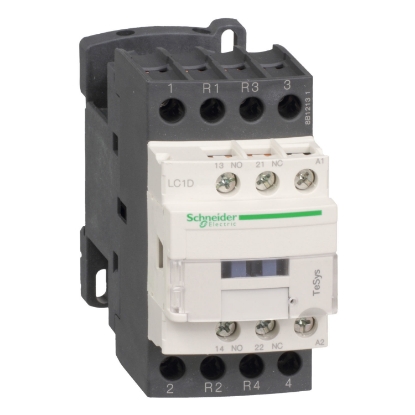 Picture of CONTACTOR  18A 2P+2R 24V  32AC1 LC1D188B7 AC3