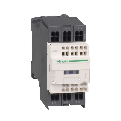 Picture of CONTACTOR  32A 3P  24VAC 1ND+1NI CU TERMINAL CU ARC LC1D323B7