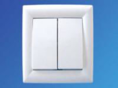 Picture of INTRERUPATOR ST DUBLU  ALB ELEGANT,IMBD 45587 N-05869