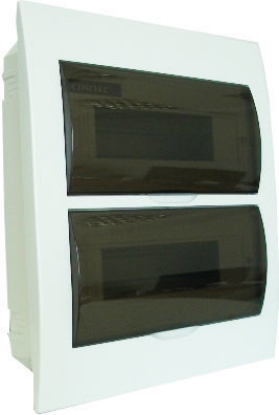 Picture of COFRET INCASTRAT 24MD 2R IP40, MF0015-01624,ALB,USA TRANSPARENTA,340*300*100MM