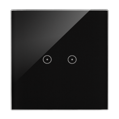 Picture of RAMA STICLA TOUCH 1M 2SIMB ORIZONTAL NEGRU SIMON 54 TOUCH DSTR12/73