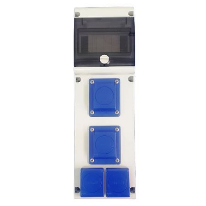 Picture of TABLOU SANTIER ECHIPAT PARTIAL M4*16A IP54/IP44  6MD/IP66,