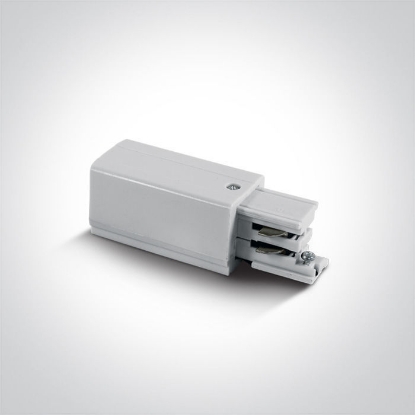 Picture of CONECTOR ALIMENTARE SINA SPOT, 3C/ TRIF, DREAPTA, 250V/16A, ALB, ONE