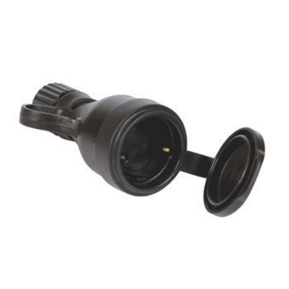 Picture of PRIZA (CUPLA) CAUCIUC 2P+T 16A 250V  ST.TED  IP44  FANT81032