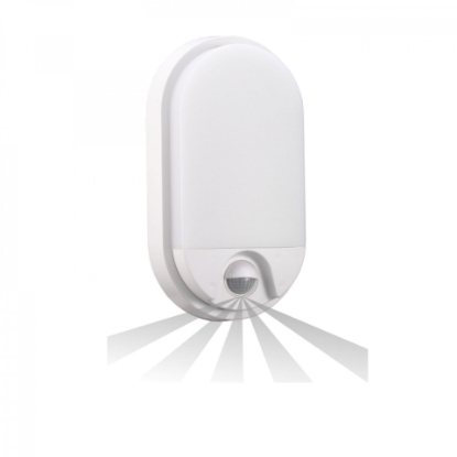 Picture of APLICA LED CU SENZOR MISCARE140, 10W, 4000K, 800LM, IP54, ALB, NEFRYT LED