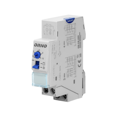 Imagine AUTOMAT SCARA 30S-20MIN 230VAC 10A 1MD  INSTALARE CU 3 SAU 4 FIRE  PE SINA