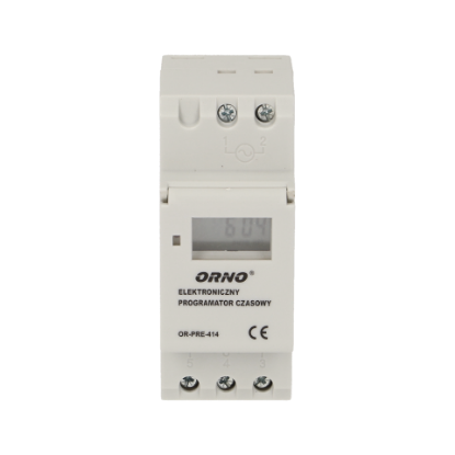 Imagine PROGRAMATOR ORAR 16A 230VCA SAPTAMANAL, 2M, 8 PROGRAME, PE SINA,MAX3600W