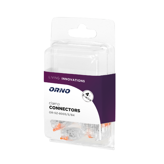 Picture of BLOC TERMINAL  1P, 5G, =<4MMP, 32A,   4BUC/BL, COMPRESIE, ORNO