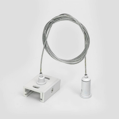 Picture of KIT DE SUSPENDARE SINA SPOT, 3C/ TRIF, CABLU REGLABIL 0.5 -1.5M,CORP ALB,