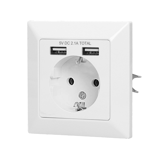 Picture of PRIZA ST, 2P+E, 2USB, OR-AE-13140(GS)