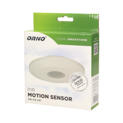 Imagine SENZOR DE MISCARE, 360GRD, IP20, 2000W, ULTRA PLAT - 2,5 CM