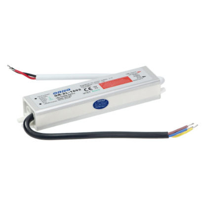 Picture of DRIVER LED, 12W, 100-240VAC/ 12VDC, 1A, IP67, METALIC,135/30/22MM