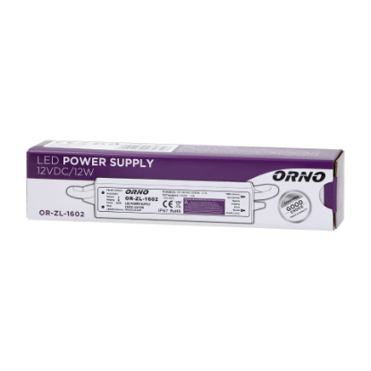 Imagine DRIVER LED, 12W, 100-240VAC/ 12VDC, 1A, IP67, METALIC,135/30/22MM