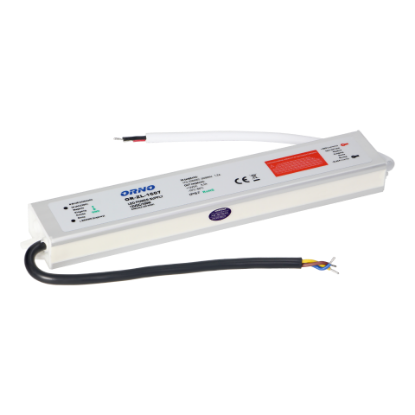 Picture of DRIVER LED,100W, 170-250VAC/ 12VDC, 8.5A, IP67, METALIC,185/70/45MM