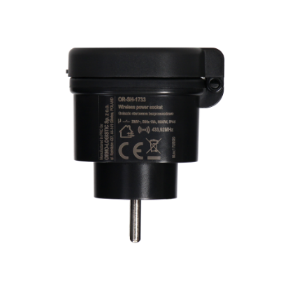 Imagine PRIZA CU RECEPTOR RADIO, IP44, OR-SH-1733