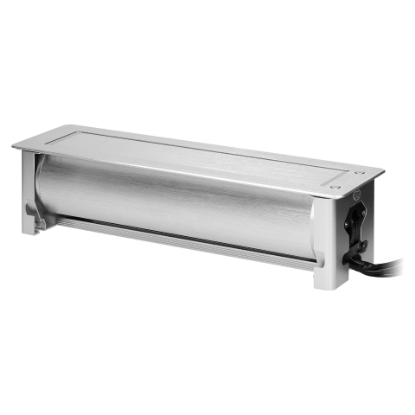 Imagine PRIZA MOBILIER, 3*2P+E, 2USB,1HDMI, 230V, 3680W, CABLU 0.5 M, ARGINTIU,(GS)