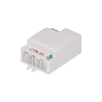 Imagine RELEU CREPUSCULAR , 300-1200W 230VAC, ALB, 5LUX, 30LUX, 150LUX, 2000LUX, REGLAJ 5 SEC-10MI