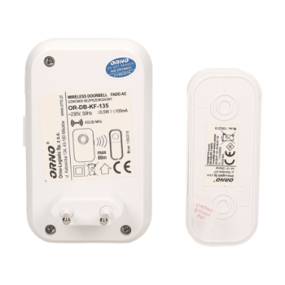 Imagine SONERIE FARA FIR, FADO DC, SISTEM INVATARE, 240V, OR-DB-KF-135