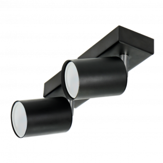 Picture of SPOT GU10 MAX. 50W, IP20, DOA SP 2L, NEGRU, OR-OP-6194BGU10