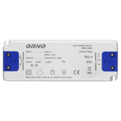 Imagine SURSA ALIMENTARE, IL LED,  30W 230VAC/12VDC, IP20,160/58/18MM